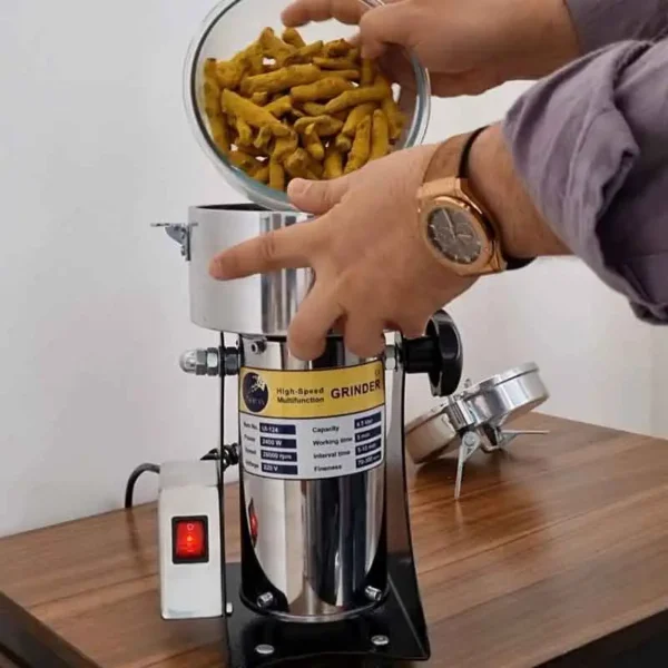 آسیاب برقی رزدچوبه صنعتی رومیزی تکفاز UI-118 یوزیران