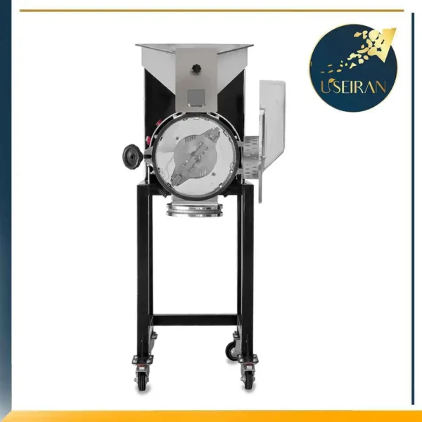 عکس داخل استیل دستگاه آسیاب صنعتی ایستاده تکفاز Ui-233 یوزیران